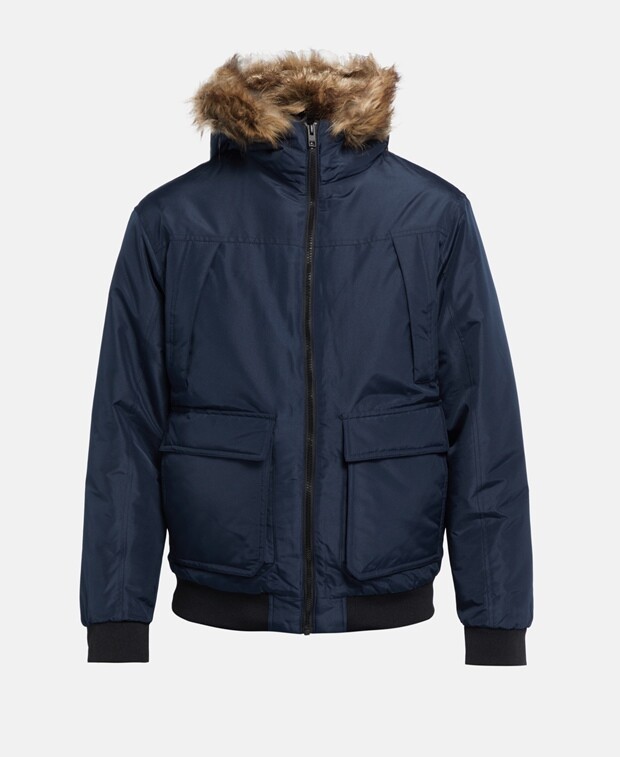 

Зимняя куртка Jack & Jones, темно-синий