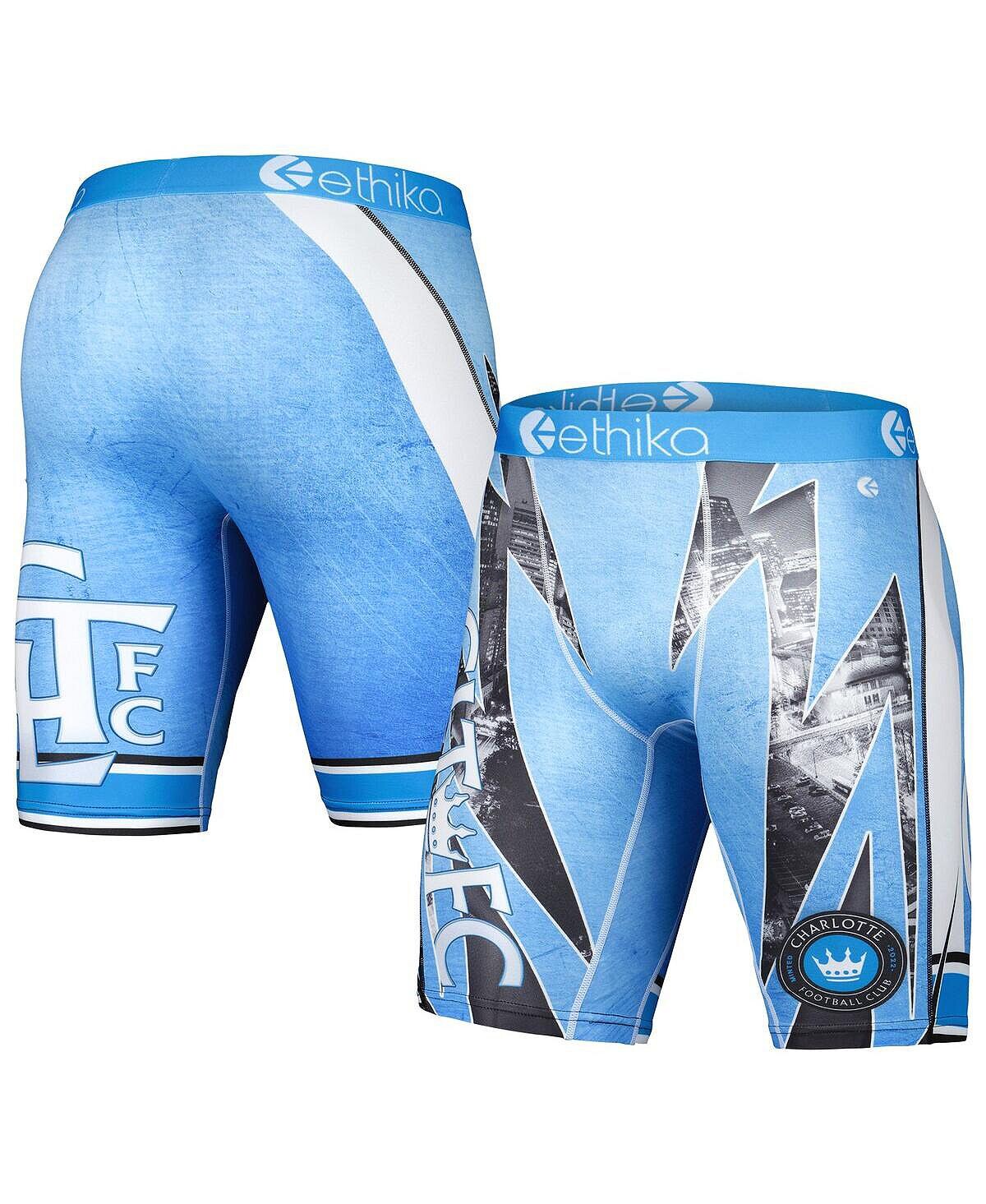 

Мужские синие боксеры из микросетки Charlotte FC Ethika