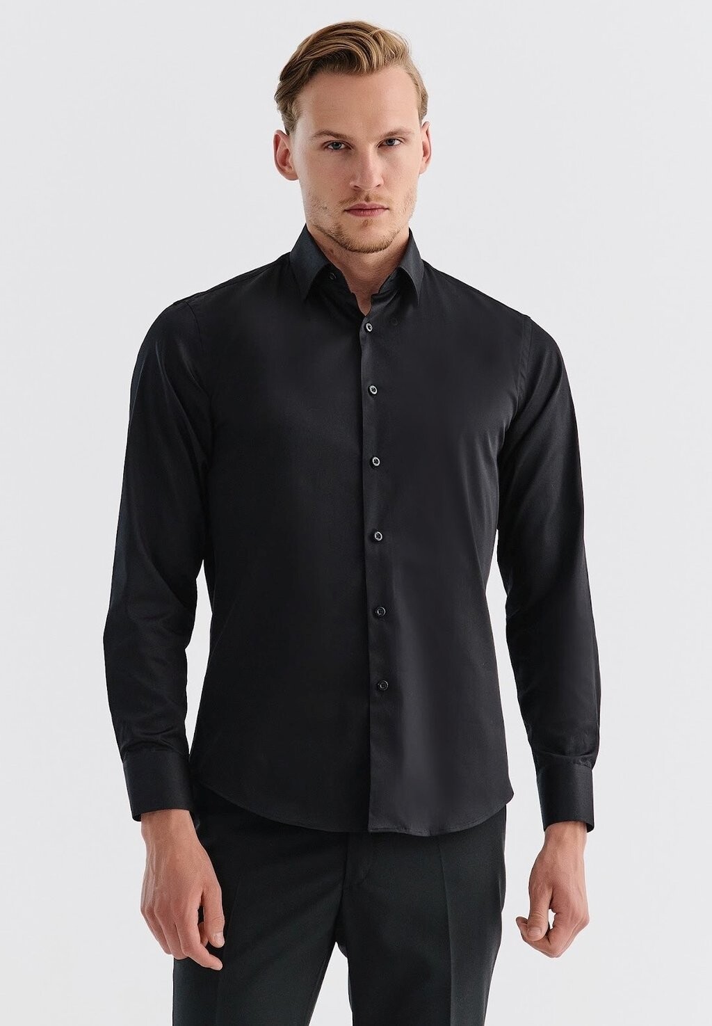 

Деловая рубашка SLIM FIT Pako Lorente, черный