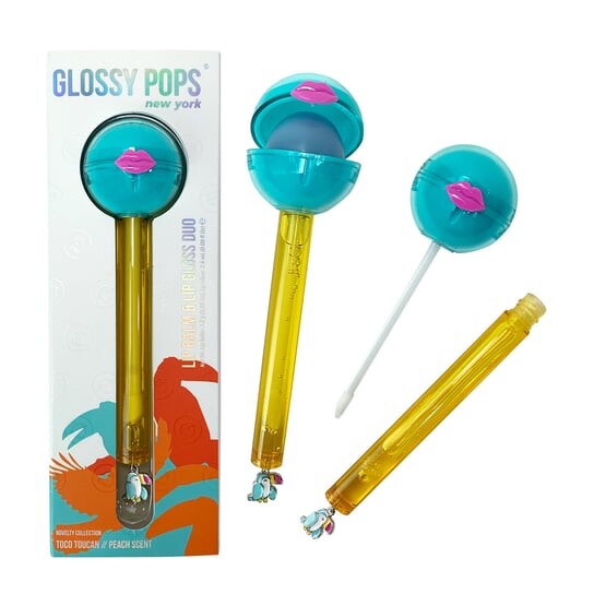 

Бальзам для губ Toco Toucan и блеск для губ Glossy Pops