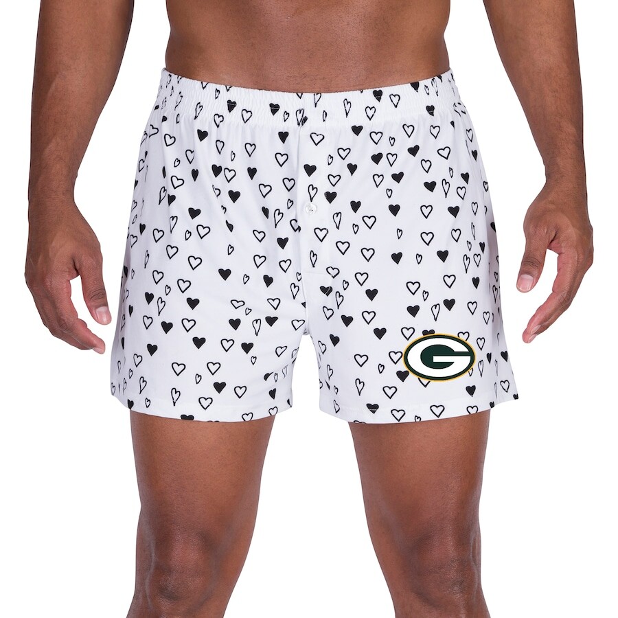 

Боксеры Concepts Sport Green Bay Packers, белый