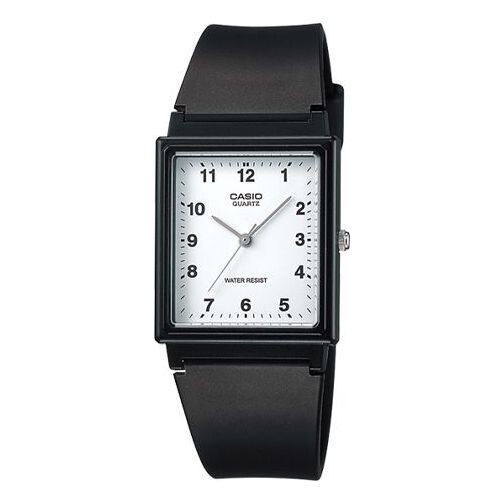 

Часы CASIO Quartz Waterproof White DialBlack Strap Mens WhiteBlack Analog, белый, Серый, Часы CASIO Quartz Waterproof White DialBlack Strap Mens WhiteBlack Analog, белый