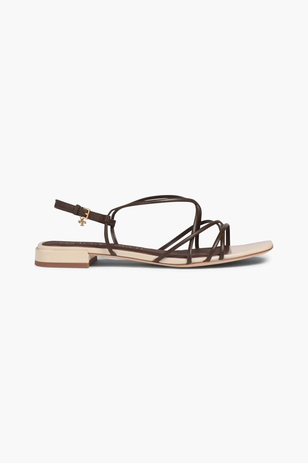 

Босоножки Penelope из лакированной кожи Tory Burch, шоколад