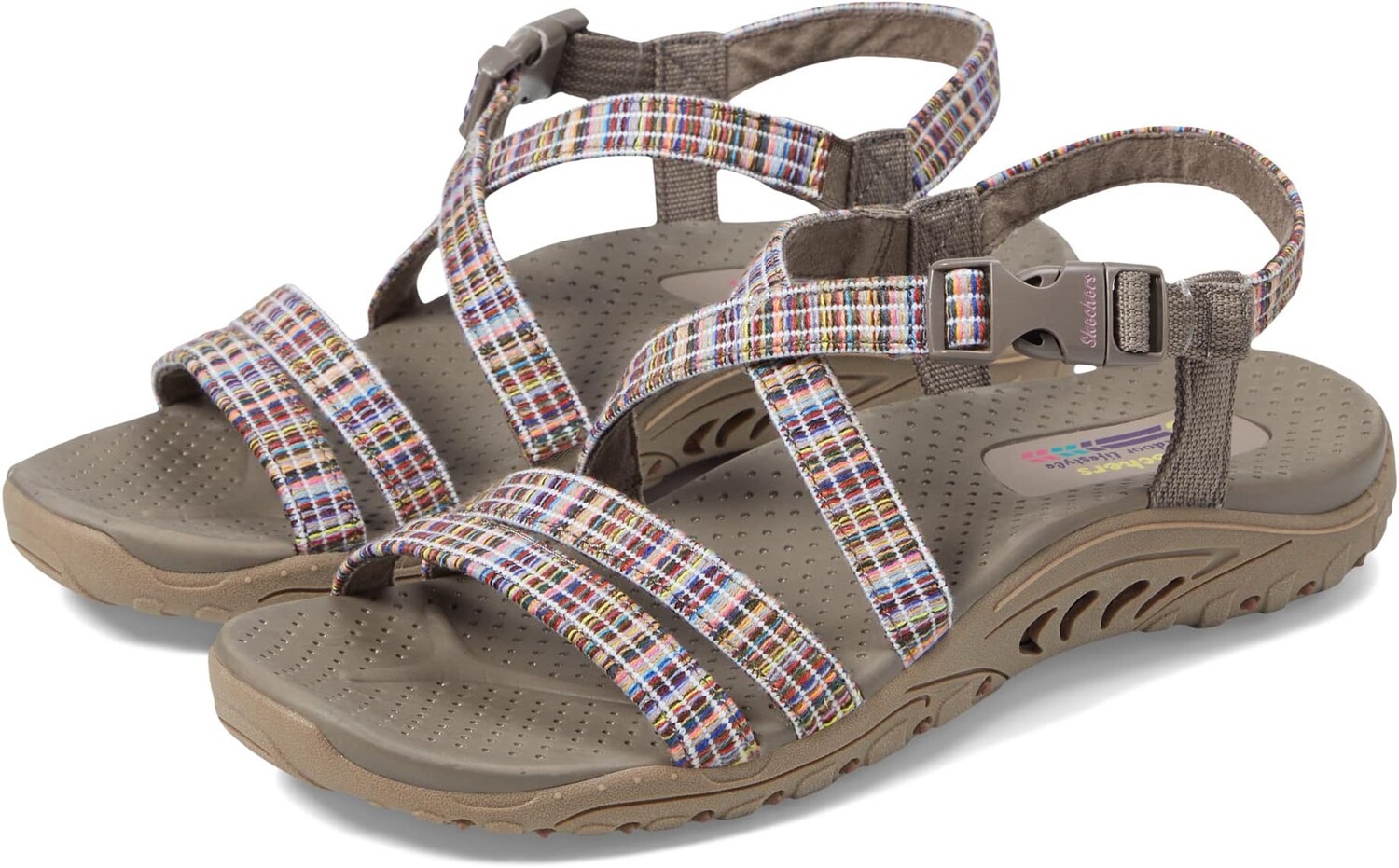 

Сандалии Reggae - Bold Ambition SKECHERS, цвет Taupe Multi