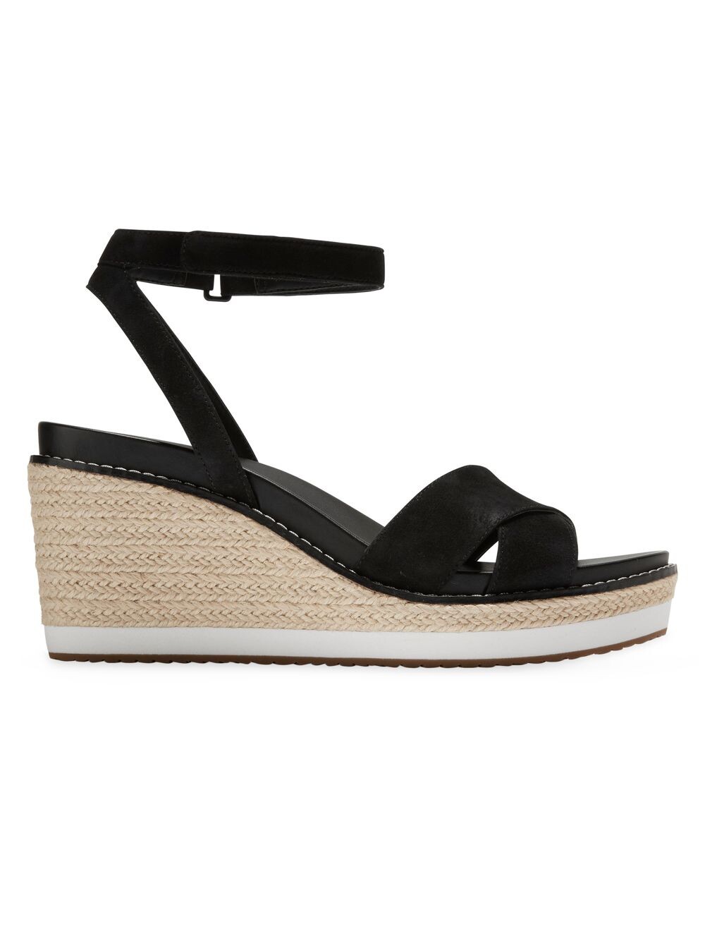 

Кожаные сандалии на танкетке CloudFeel Espadrille Cole Haan, черный