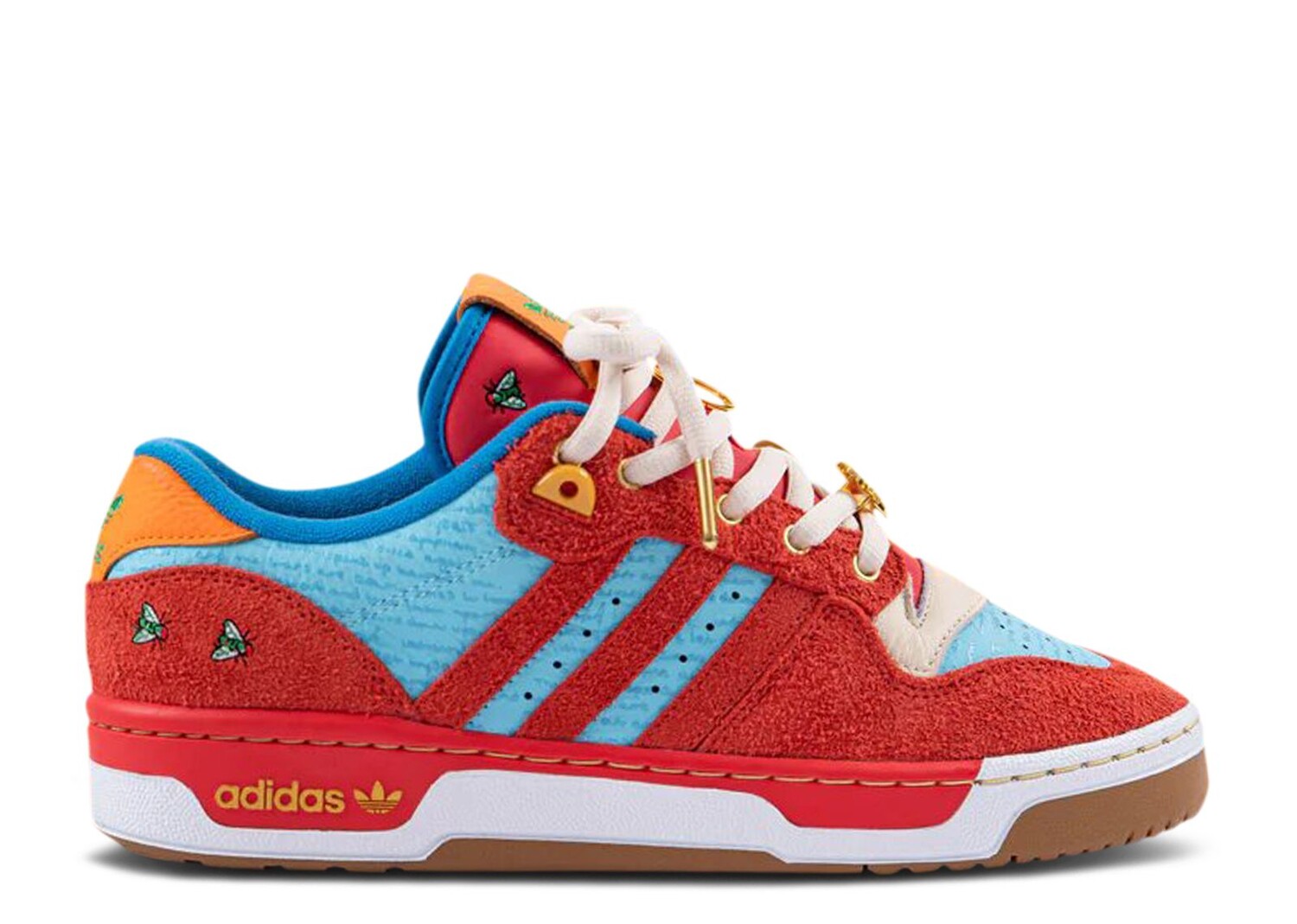 

Кроссовки adidas Unheardof X Rivalry Low 'Erika'S Poem' Orange Box, красный