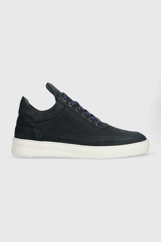 

Кроссовки Low Top Ripple из нубука Filling Pieces, темно-синий
