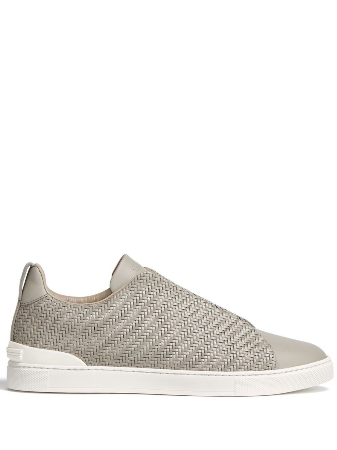 

Zegna кеды Triple Stitch, серый