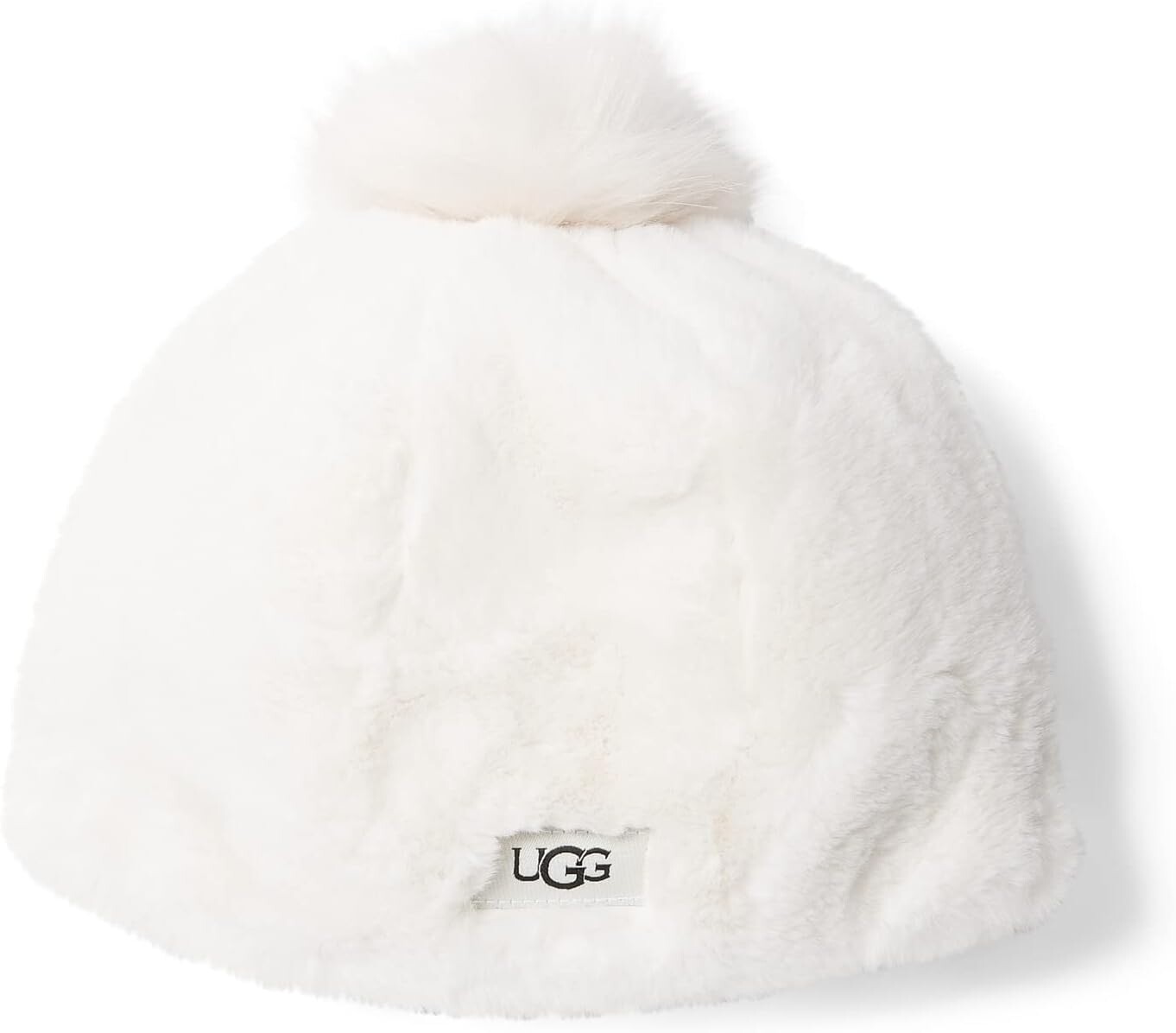 

Шапка Ugg Faux Fur Beanie with Faux Pom, цвет Nimbus