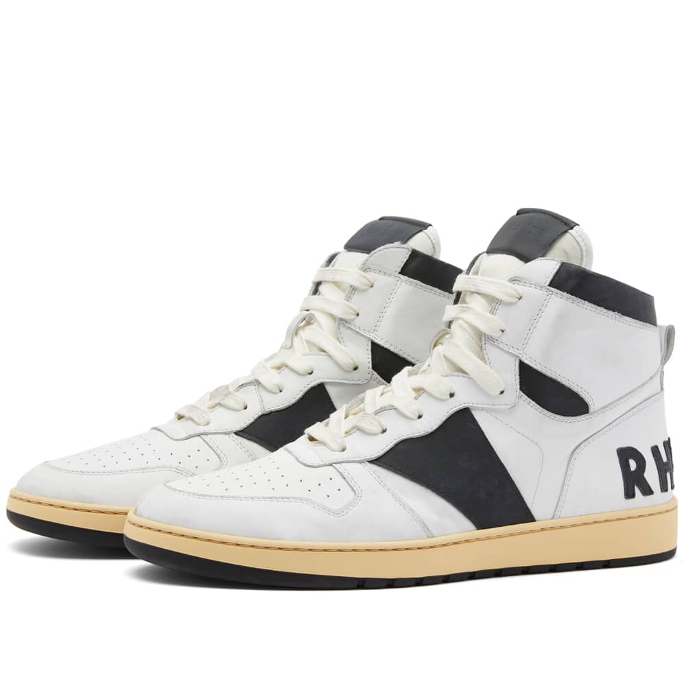 

Высокие кроссовки Rhude Rhecess, белый/черный
