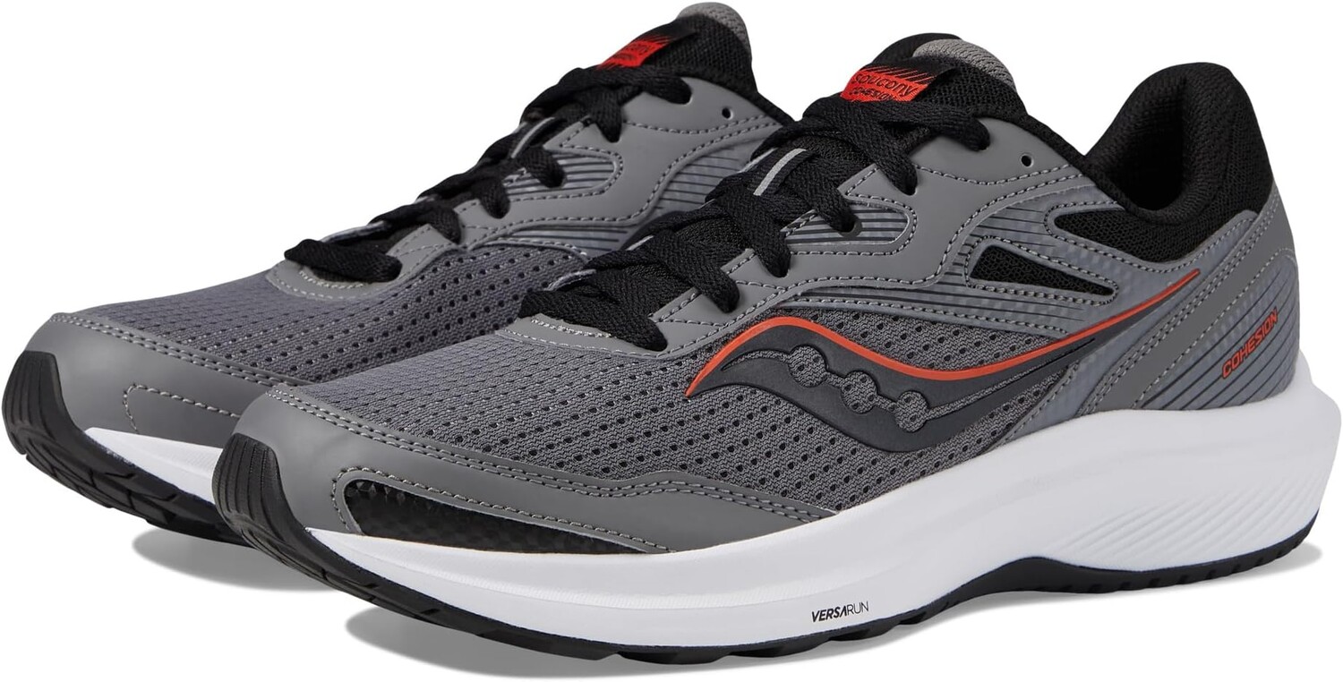 

Кроссовки Cohesion 16 Saucony, цвет Charcoal/Orange