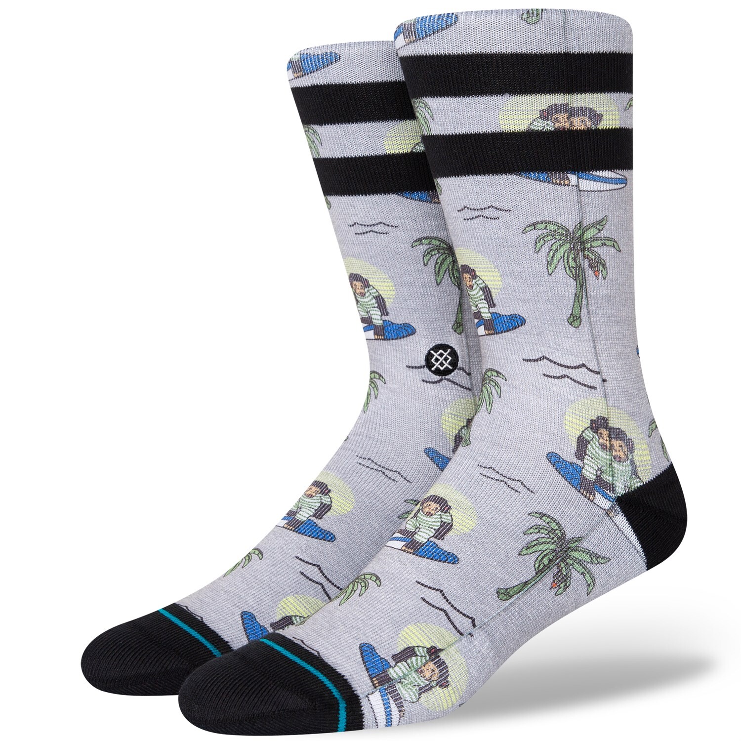 

Носки Stance Surfing Monkey, серый