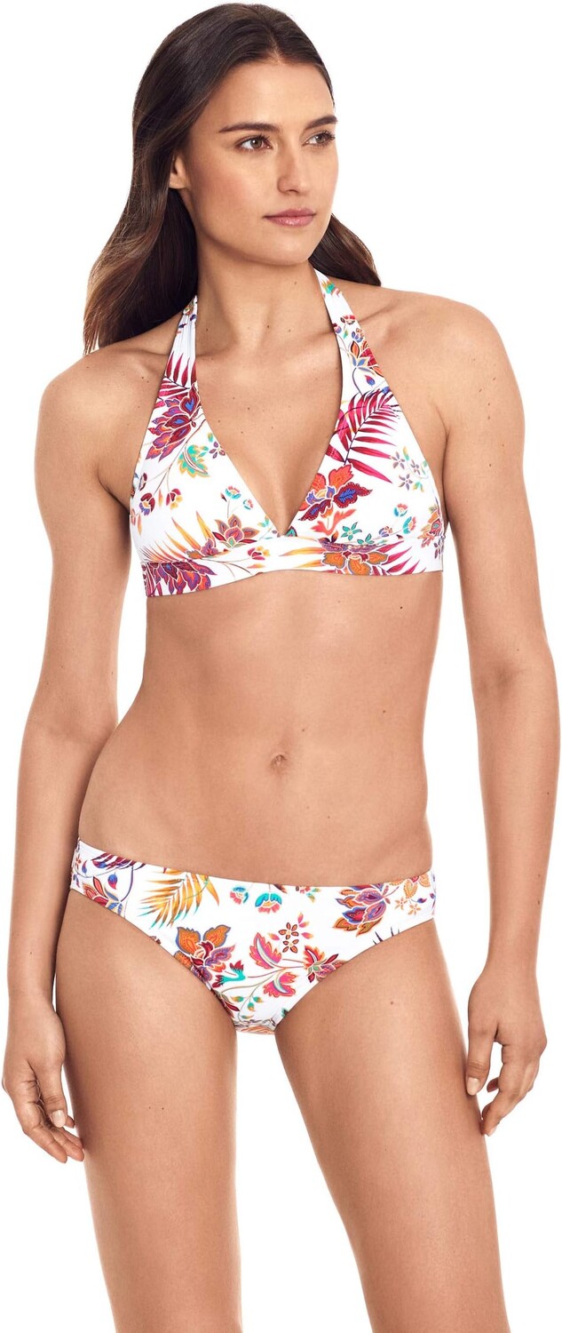 

Купальный топ LAUREN Ralph Lauren Jacobean Floral Halter Bra Top, цвет Multicolored