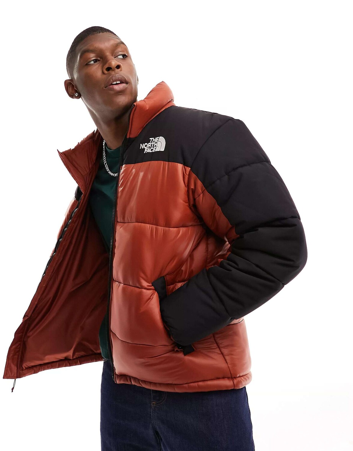 

Ржавая утепленная куртка The North Face Himalayan