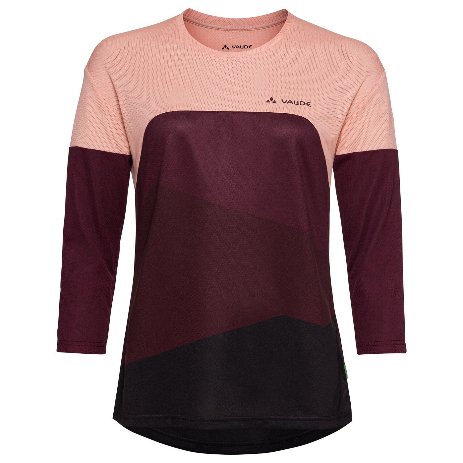 Функциональная рубашка Vaude Women's Moab L/S T Shirt V, цвет Soft Rose фото