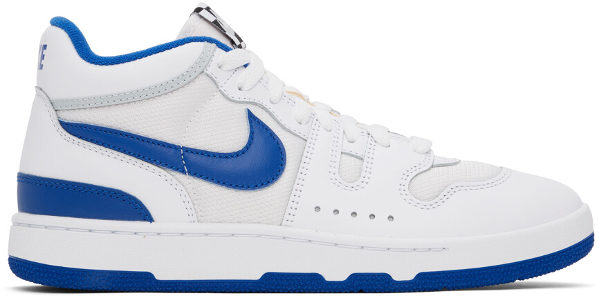 

Бело-синие кроссовки Nike