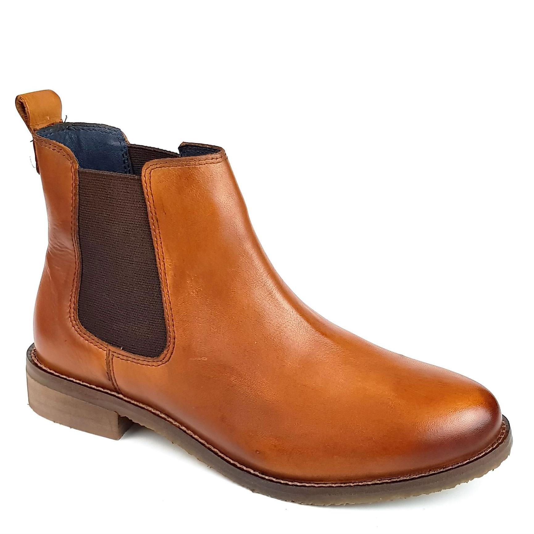Кожаные ботинки челси Aintree без застежек Frank James, коричневый ботинки женские marisetta