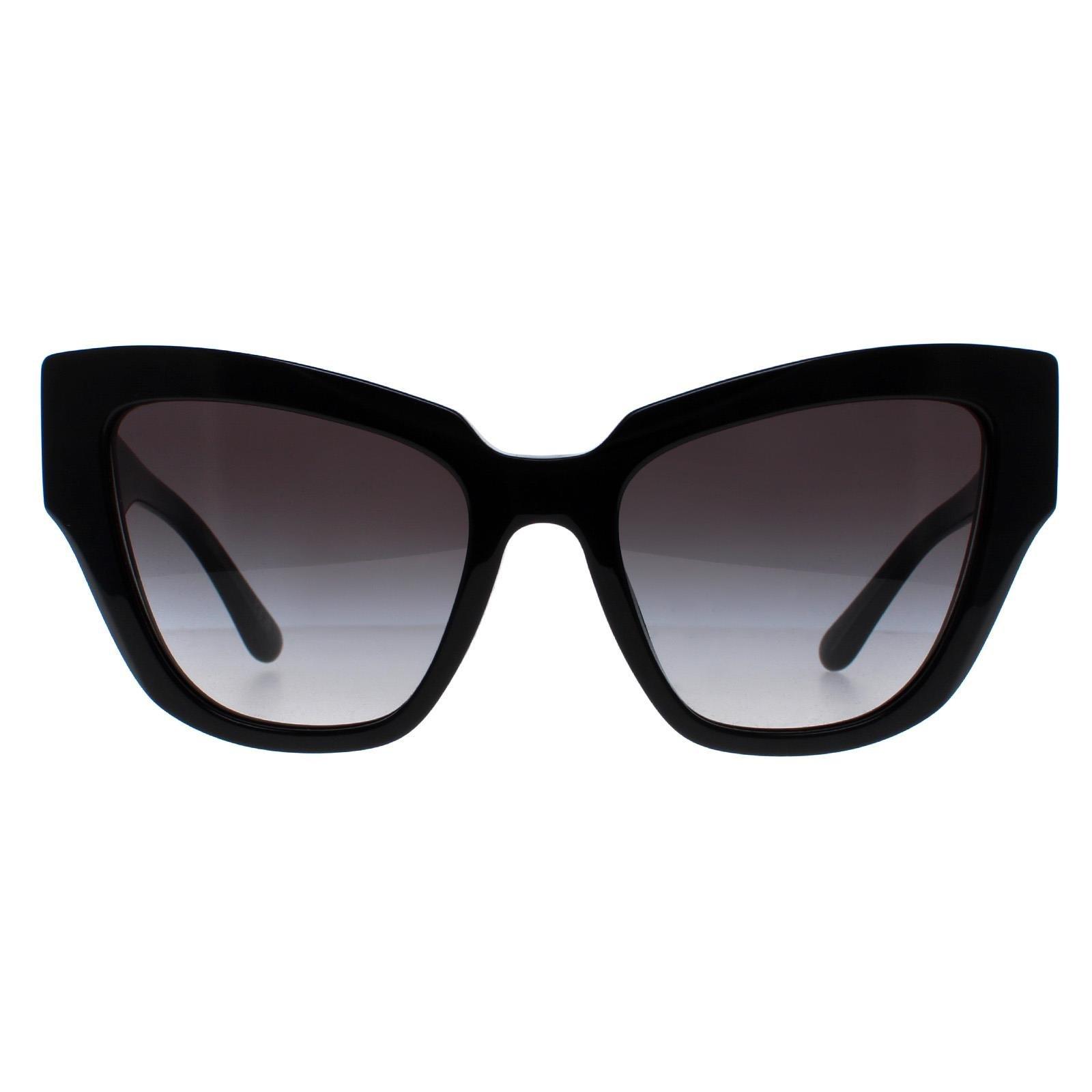 солнцезащитные очки dolce Кошачий глаз Черный Серый Градиент DG4404 Dolce & Gabbana, черный