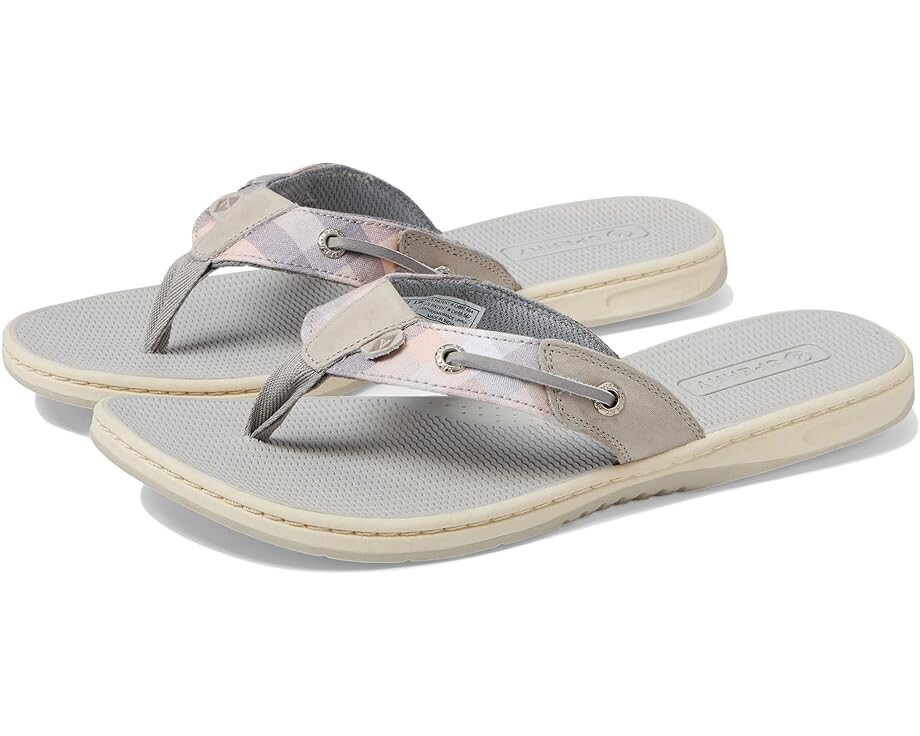 

Сандалии Sperry Seafish Gingham, серый