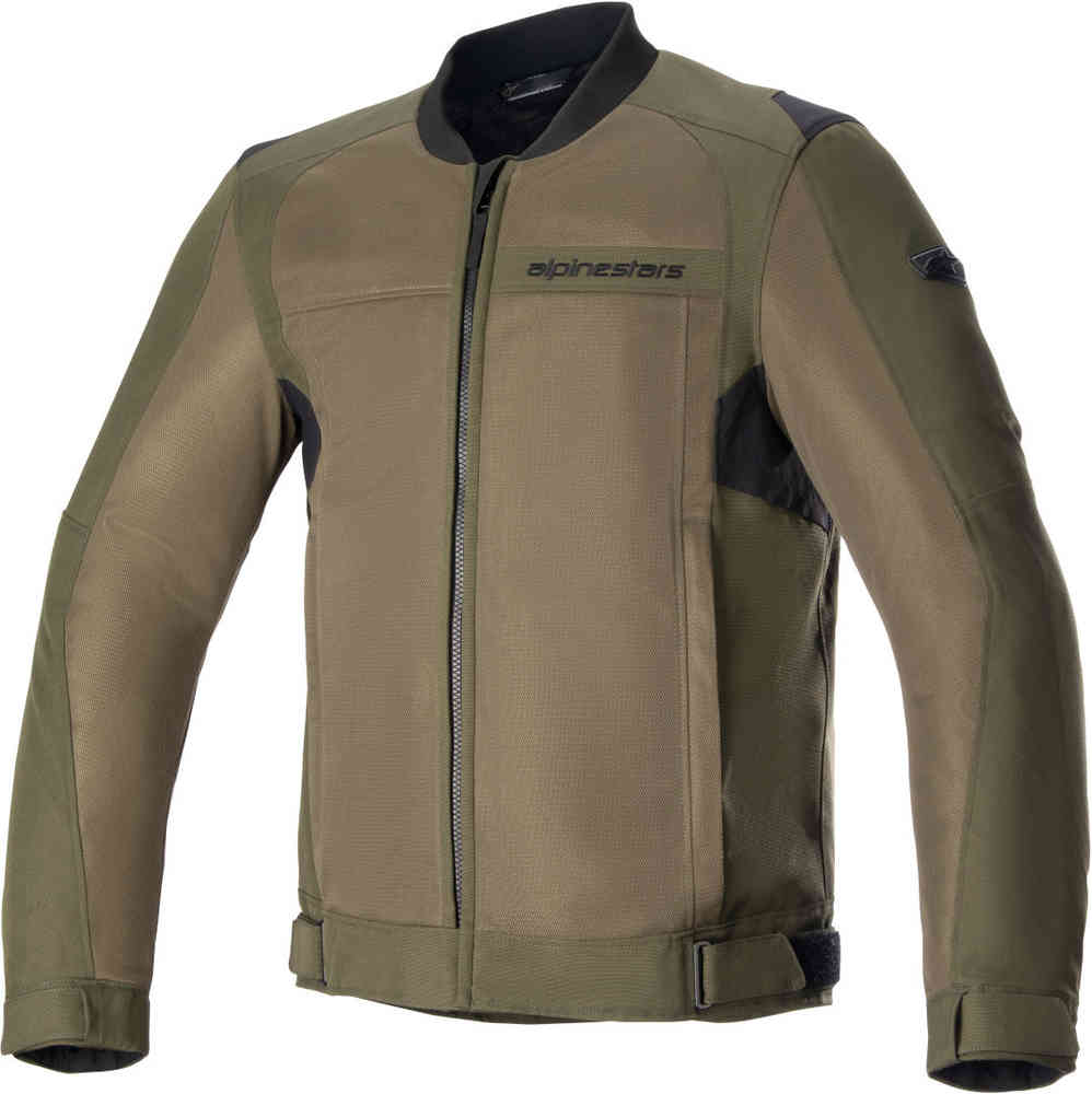 Мотоциклетная текстильная куртка Luc V2 Air Alpinestars, оливковое текстильная куртка для мотоцикла ast 1 v2 air alpinestars черный желтый