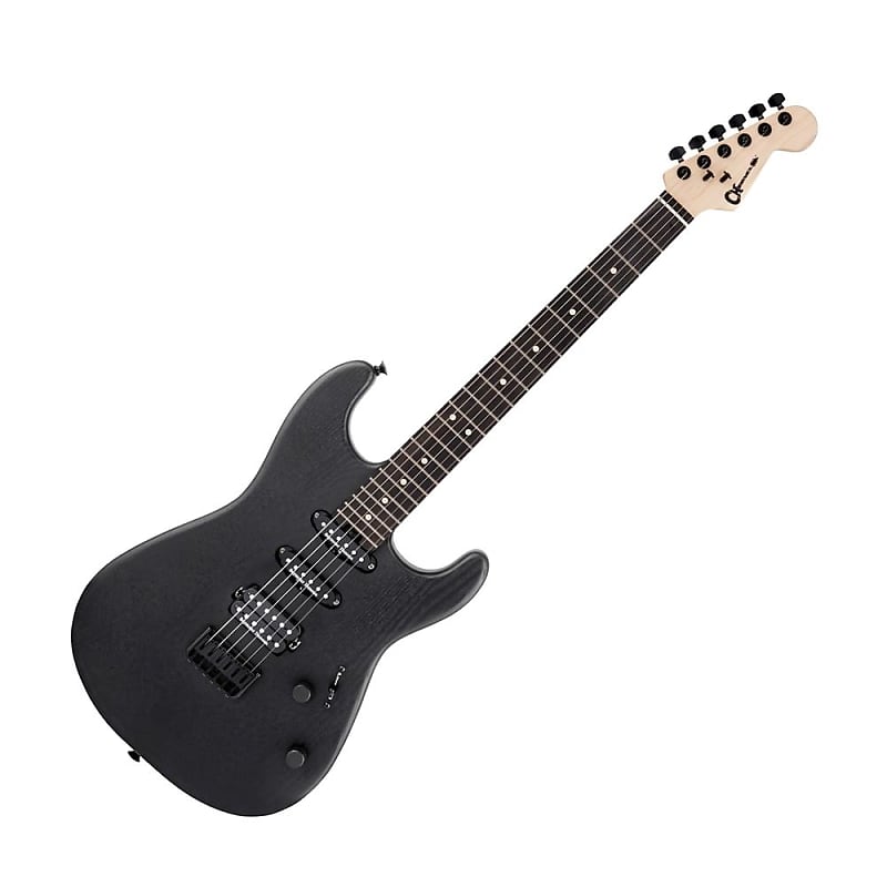 цена Электрогитара Charvel Pro-Mod San Dimas Style 1 HSS HT E Sassafras Electric Guitar, Satin Black