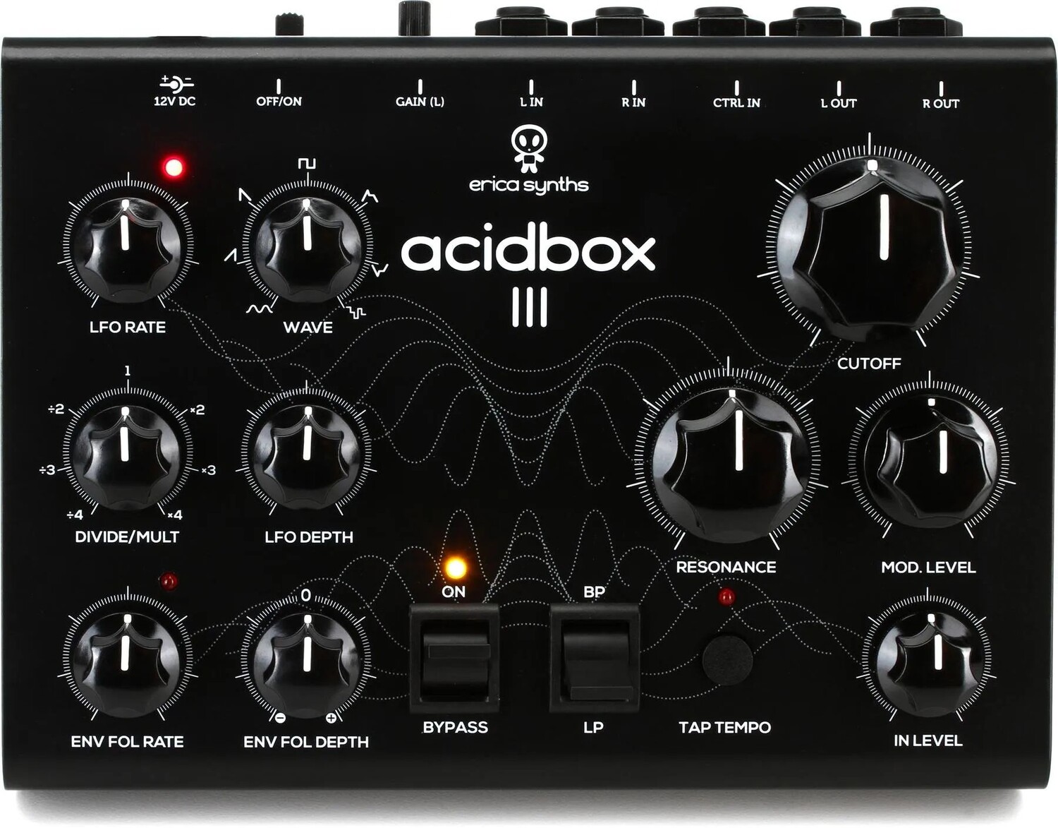 

Erica Synths Acidbox III Настольный фильтр Поливокс с овердрайвом