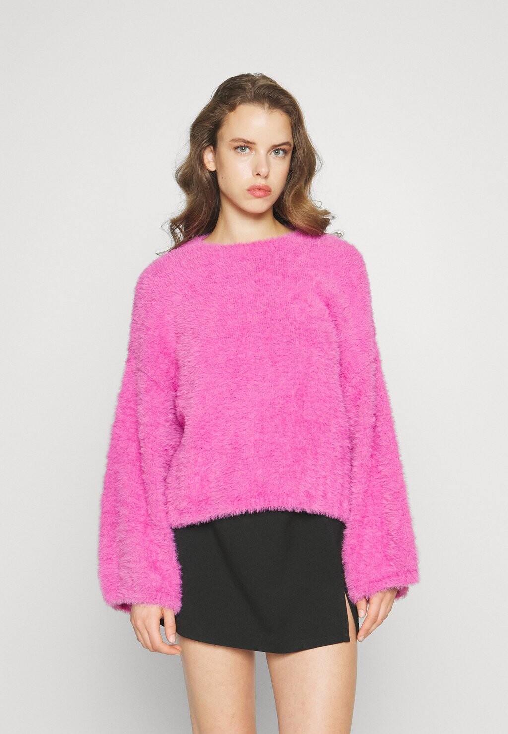 

Свитшот ONLY Petite ONLIGGY WIDE SLEEVE, цвет phlox pink