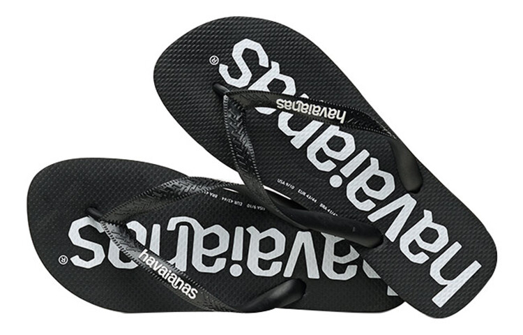 

Тапочки Havaianas Logomania, черные