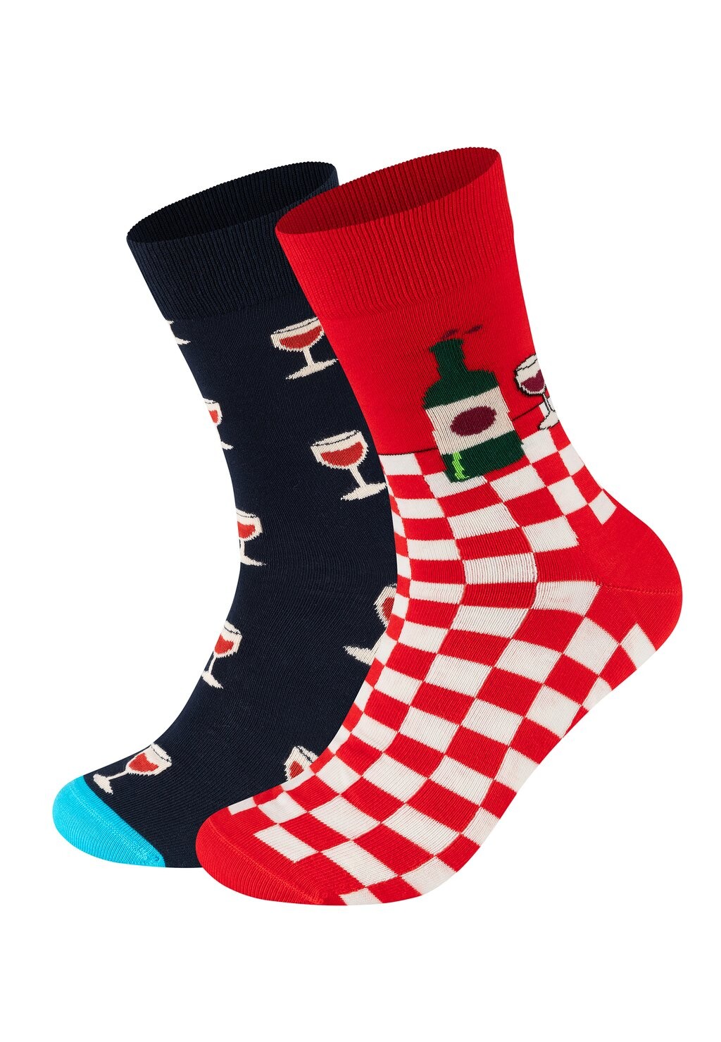 

Носки WINE GIFT SET UNISEX 2 PACK Happy Socks, синий
