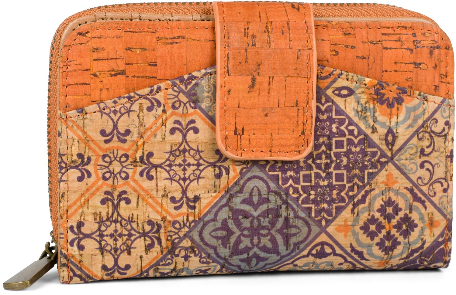 

Кошелек styleBREAKER, цвет Orange Violett Hellblau