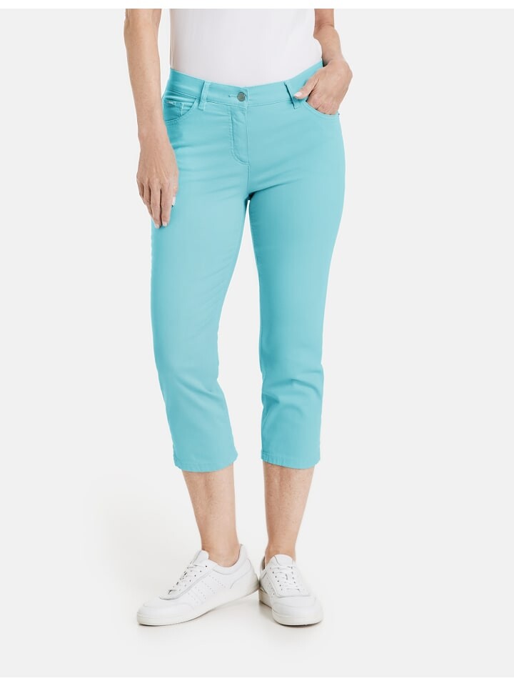 

Тканевые брюки Gerry Weber, цвет aqua splash