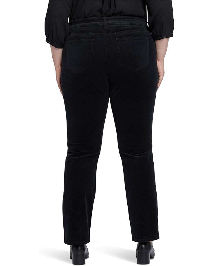 

Брюки NYDJ Plus Size Marilyn Straight, черный