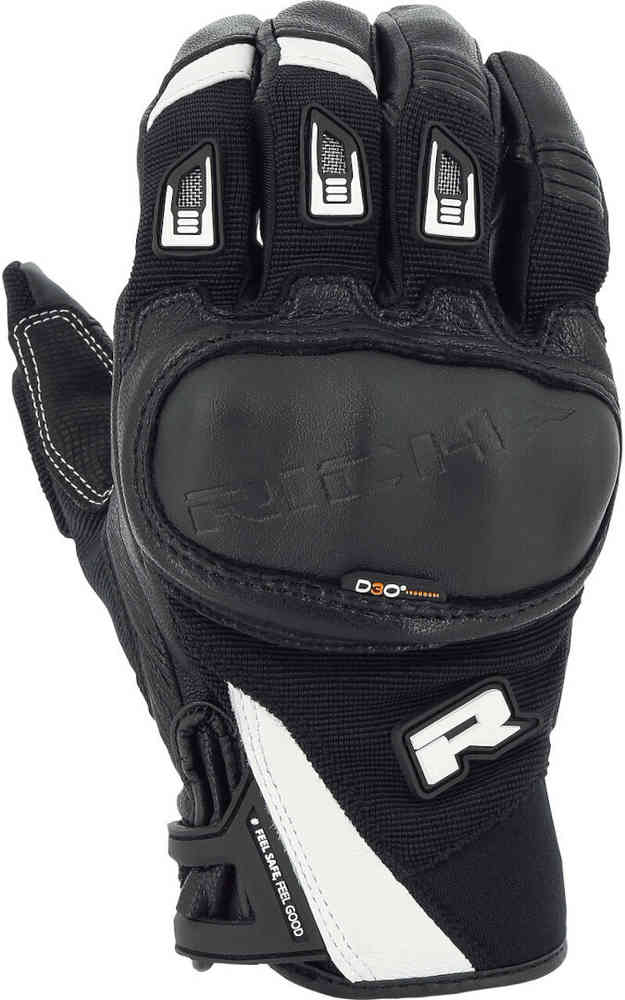 водонепроницаемые мотоциклетные перчатки gore tex уровня 2 в 1 richa Мотоциклетные перчатки Magma 2 Richa, черно-белый