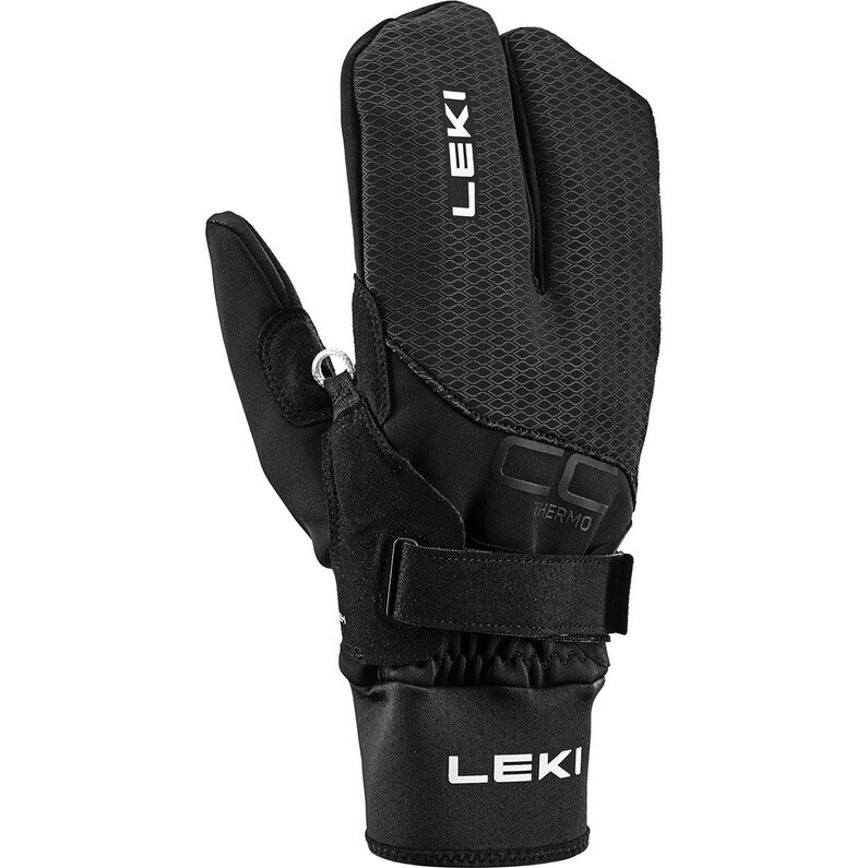 Перчатки CC Thermo Shark Lobster (2+2) Leki, черный