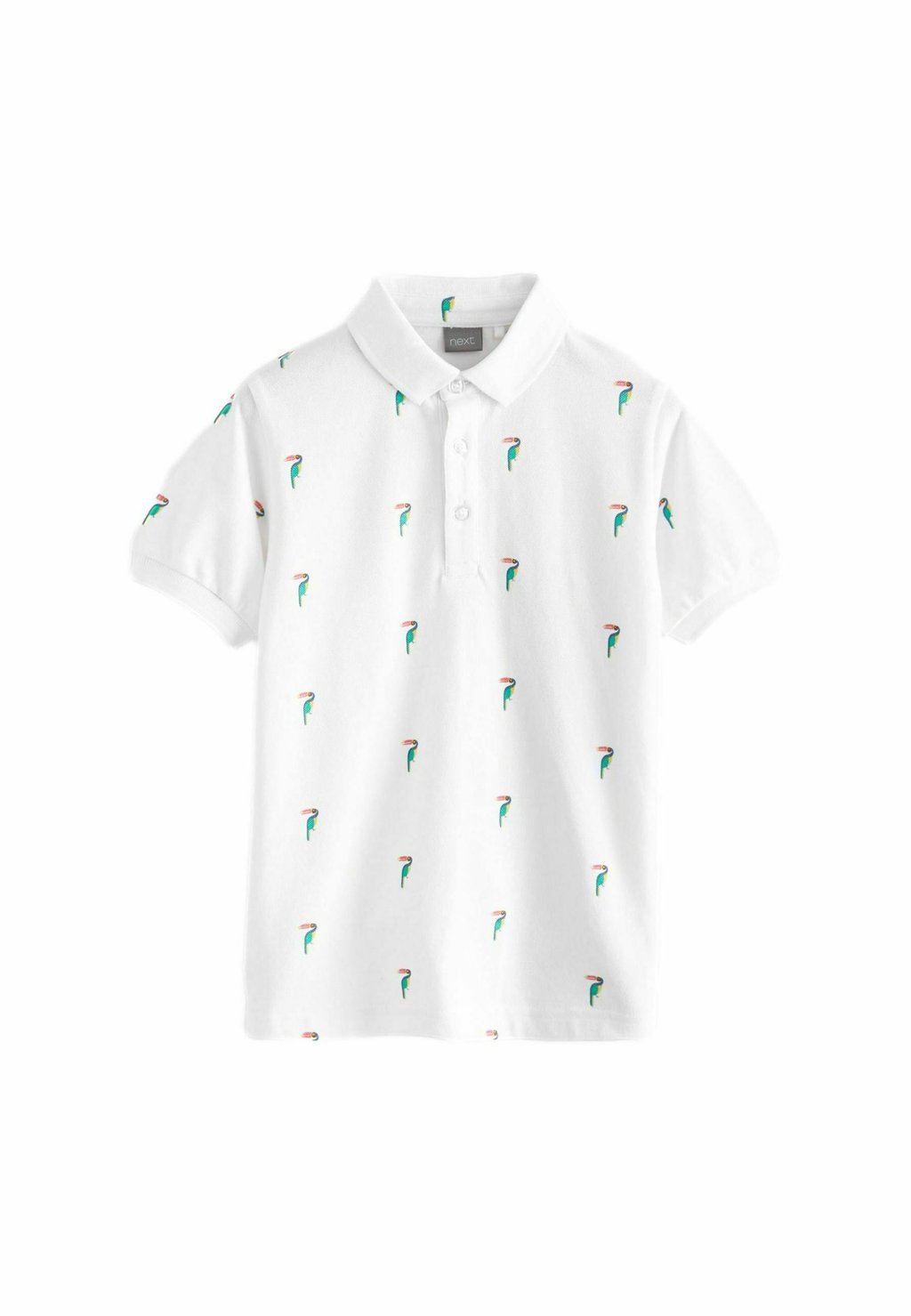 Рубашка-поло REGULAR FIT Next, цвет white toucan