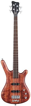цена Басс гитара Warwick GPS Corvette Bubinga Active 4-String Bass with Bag Natural