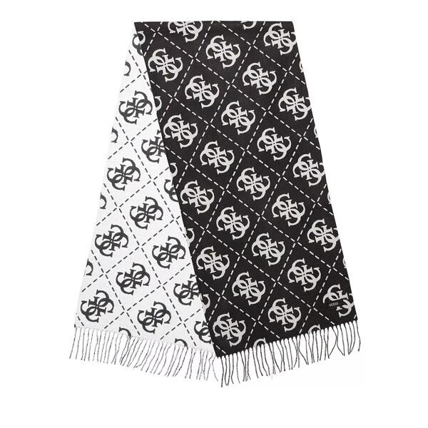 

Шарф scarf black/grey Guess, черный