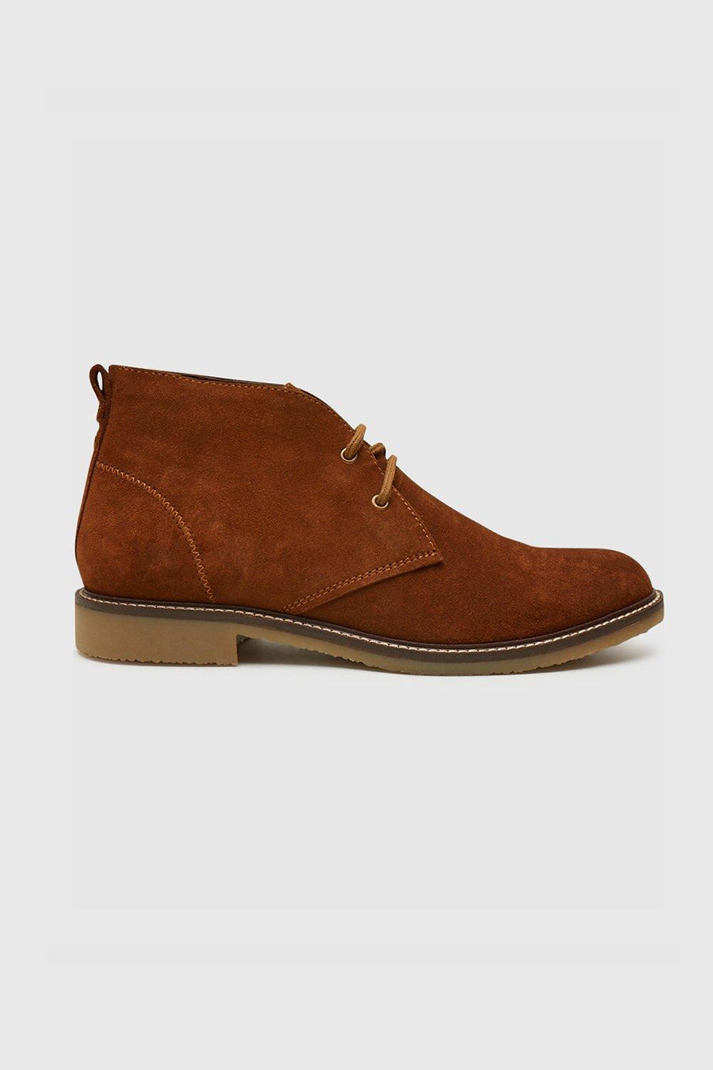 Замшевые ботинки дезерты 'Briggs' Farah Footwear, коричневый замшевые ботинки дезерты clarks цвет brown suede