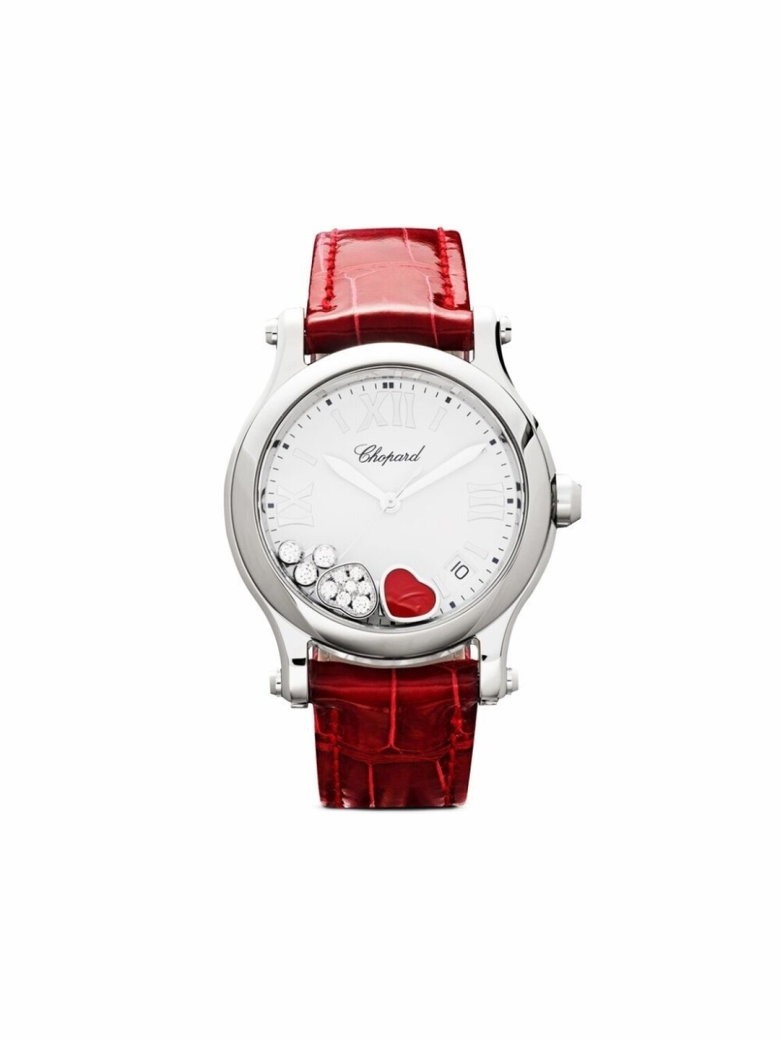 

Наручные часы Happy Hearts 36 мм Chopard, белый