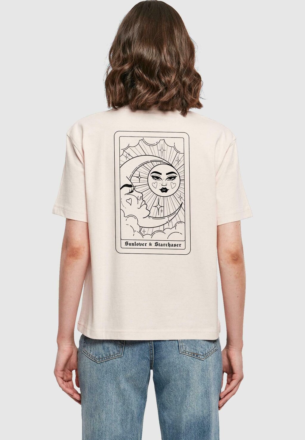 

Футболка с принтом LOS ANGELES Mister Tee, цвет pink