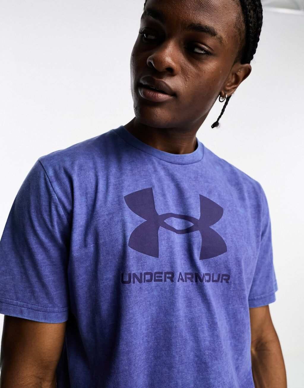 

Синяя футболка в тон Under Armour Sportstyle, Синий