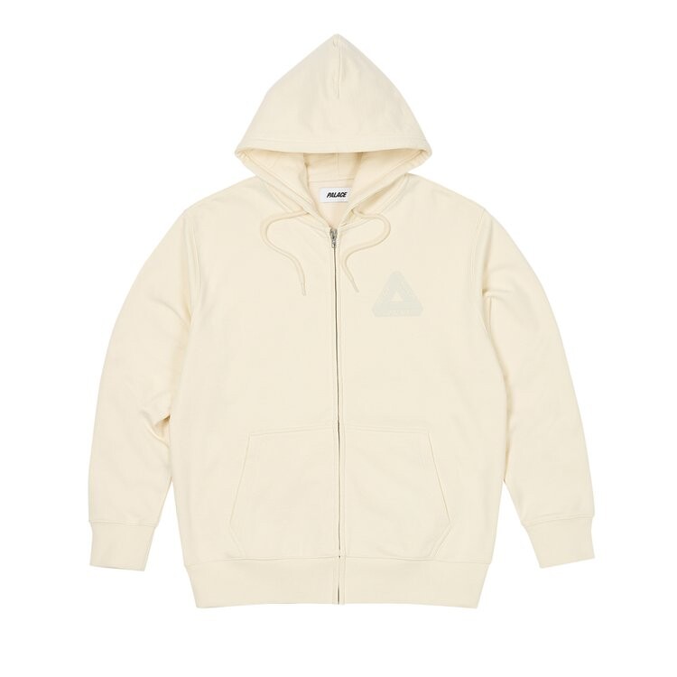 

Толстовка Palace Tri-Puff Print Zip 'Soft White', белый