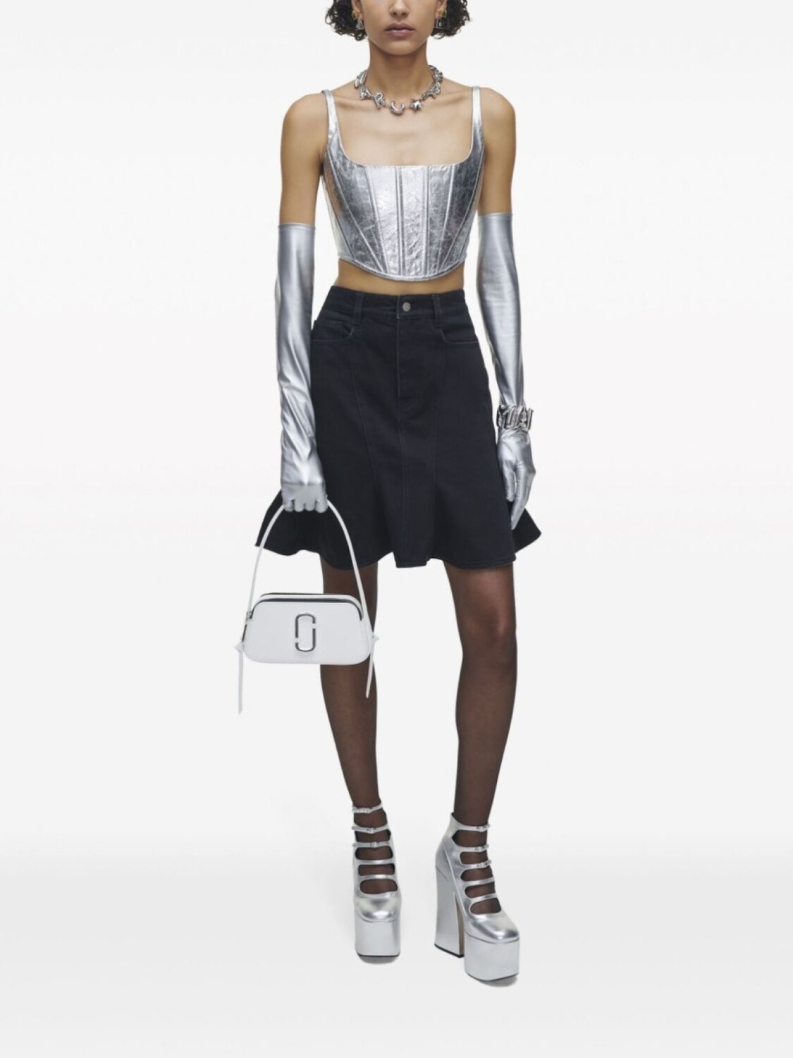 

Сумка на плечо The Slingshot Marc Jacobs, белый