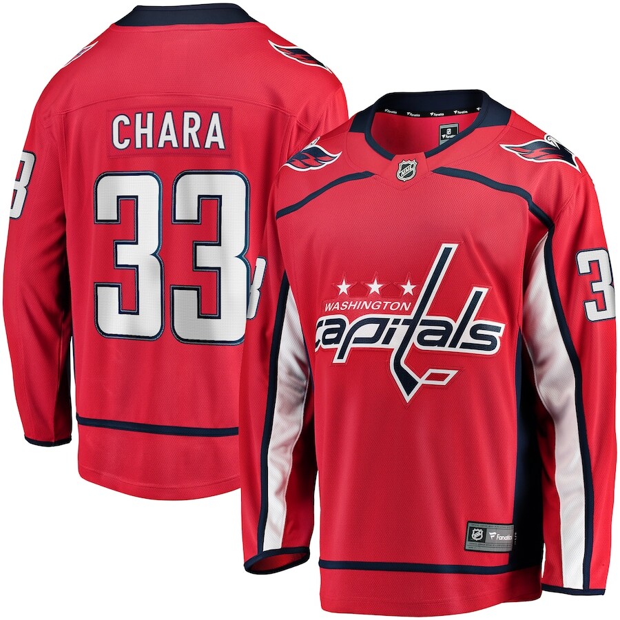 

Джерси Fanatics Branded Washington Capitals, красный