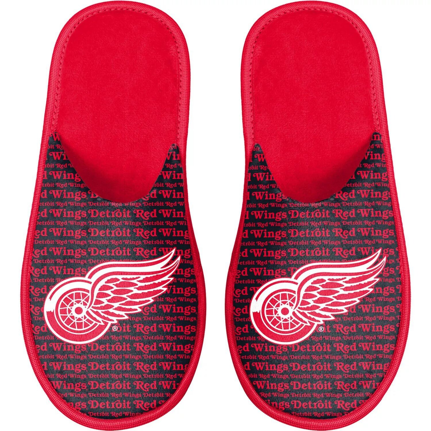 

Мужские шлепанцы с логотипом FOCO Detroit Red Wings