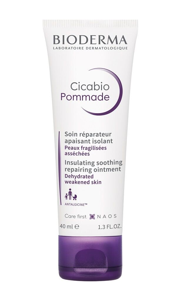 Bioderma Cicabio Pommade защитный крем, 40 ml