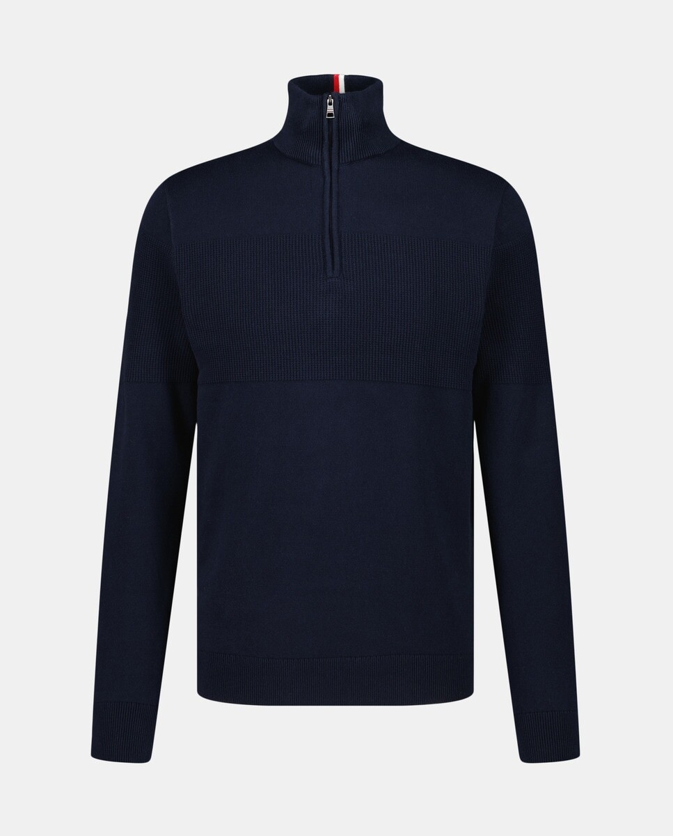 

Мужская водолазка на молнии Tommy Hilfiger, коричневый
