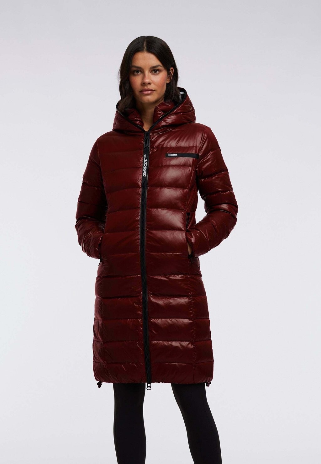 

Пуховик R3D Slick JACK1T, цвет maroon