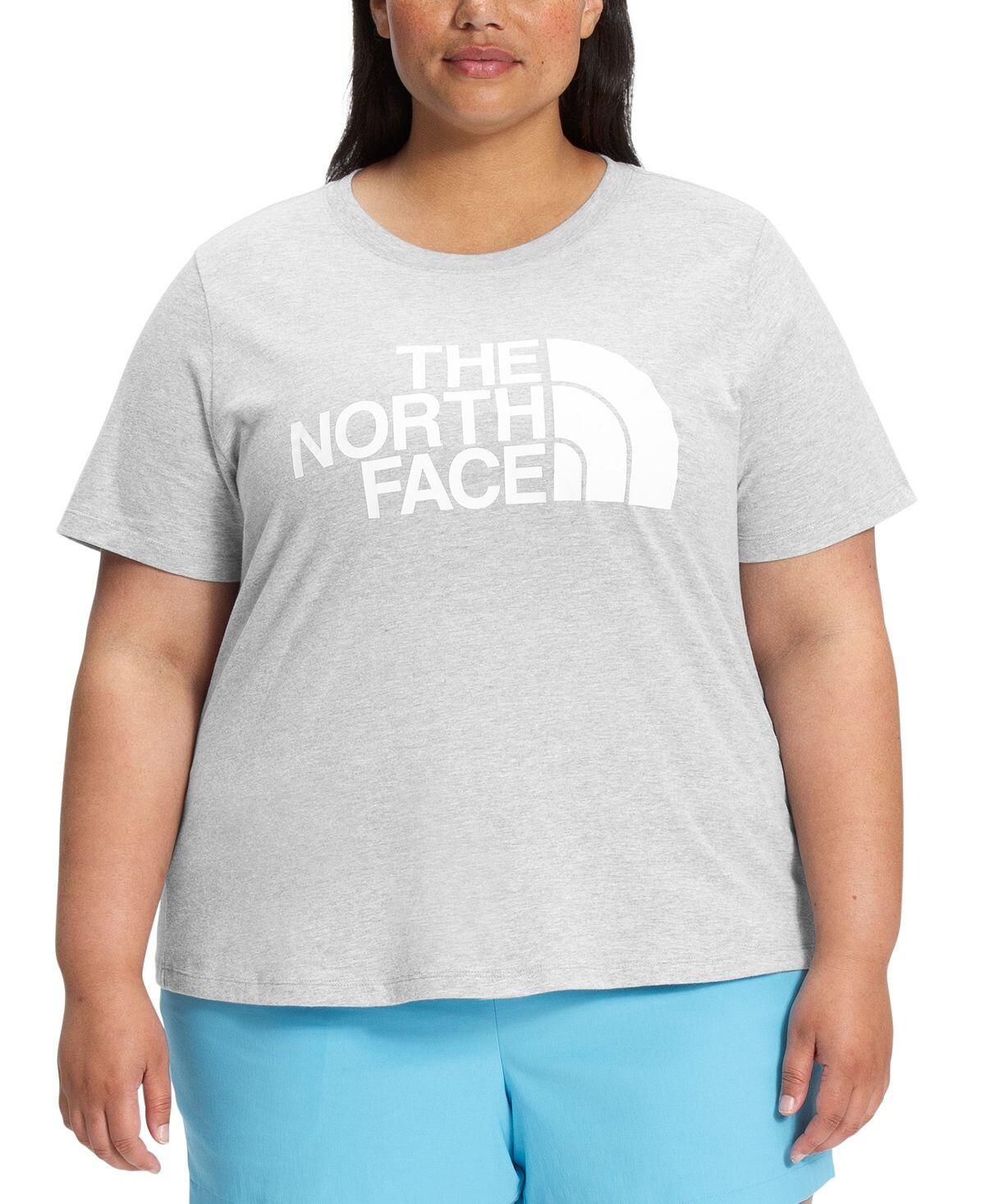 

Футболка больших размеров с полукупольным логотипом The North Face
