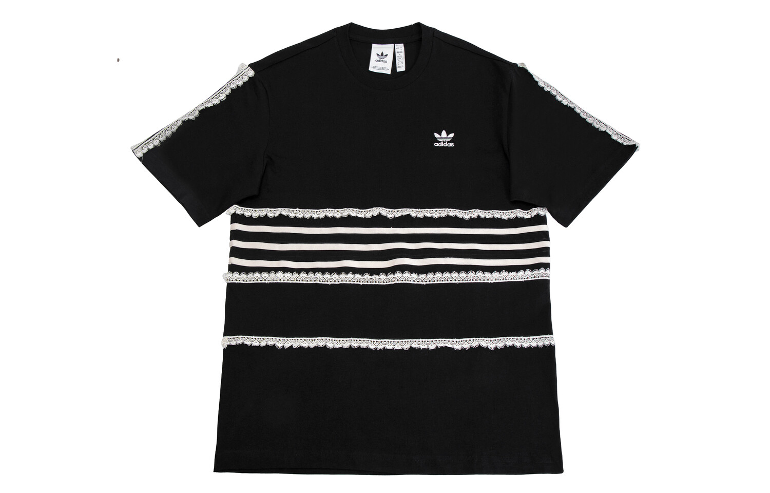 

Футболка мужская черная/белая Adidas Originals, черный/белый